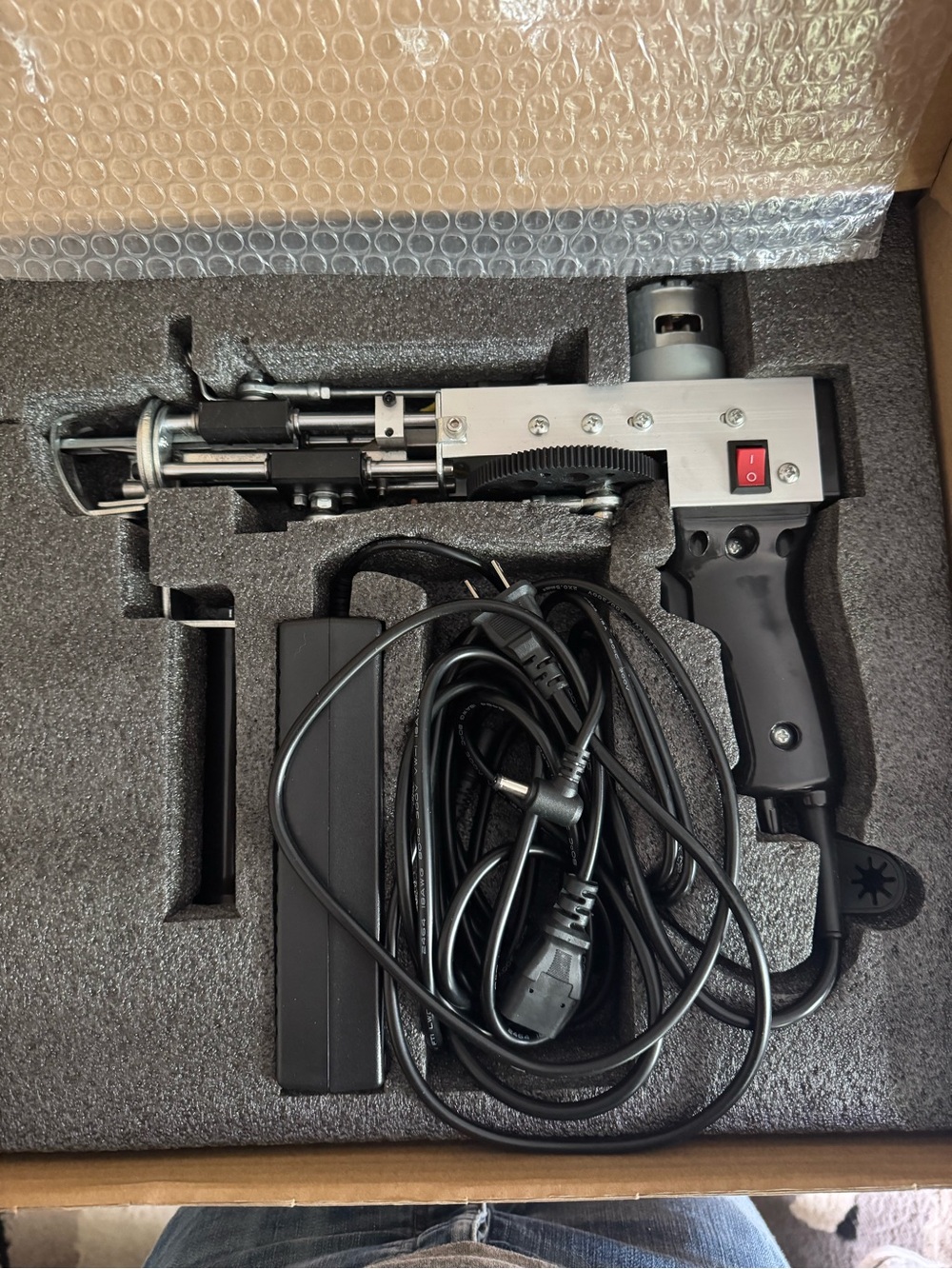 Electric Rug Tufting Gun - Cut and Loop Pile